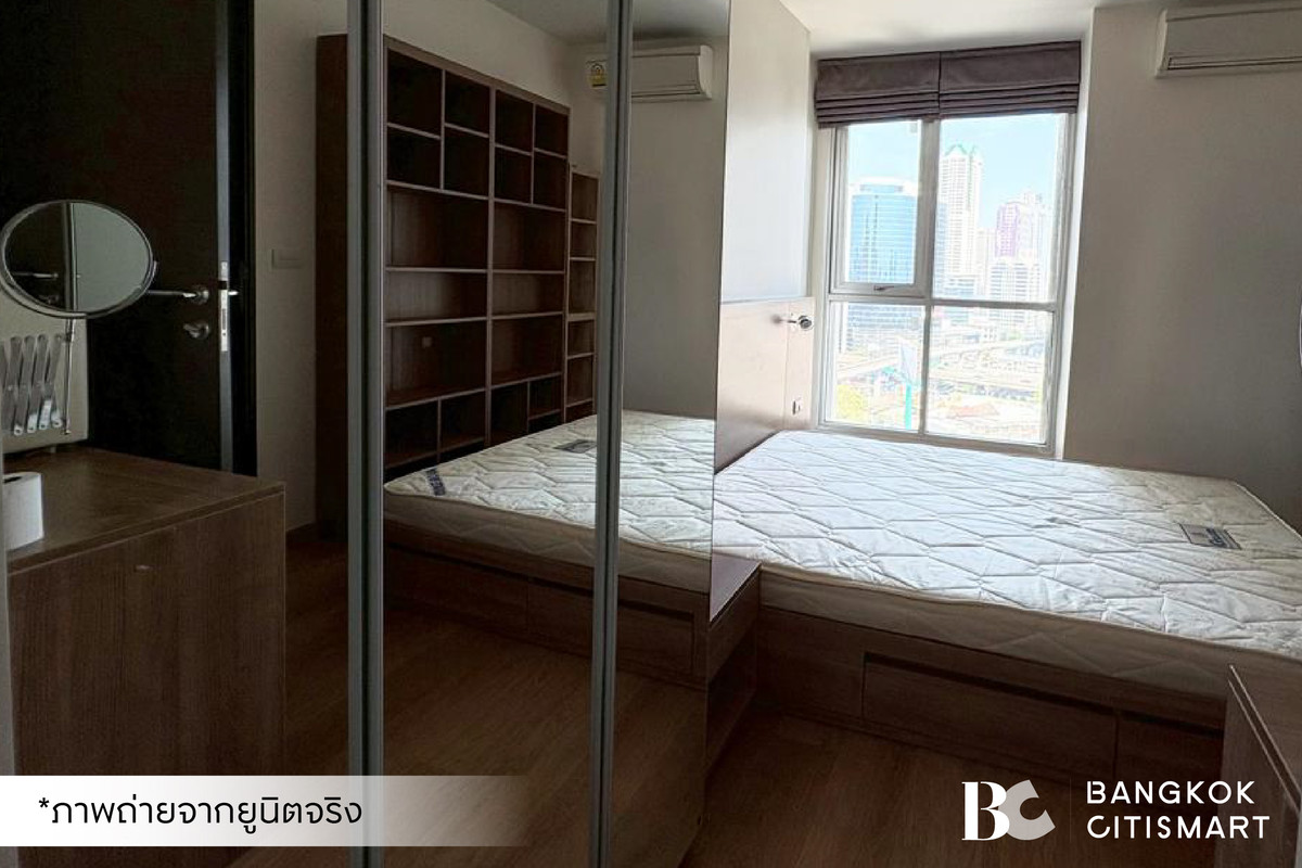 ให้เช่าคอนโดสาทร นราธิวาส : 🔥 พร้อมเข้าอยู่ RHYTHM Sathorn (1 ห้องนอน 35.28 sq.m.) ค่าเช่ารวม internet + ที่จอดรถ สนใจ : 0889834083 (Bing)