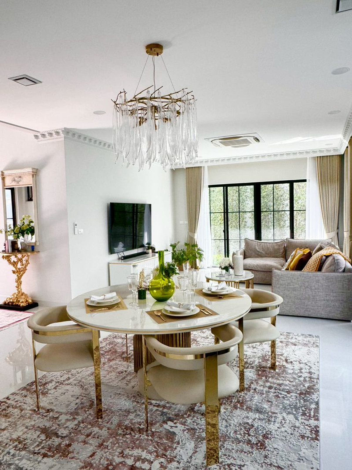 For SaleHousePattanakan, Srinakarin : Nantawan Rama 9 - New Krungthepkreetha / 4 Bedrooms (FOR SALE) AA630