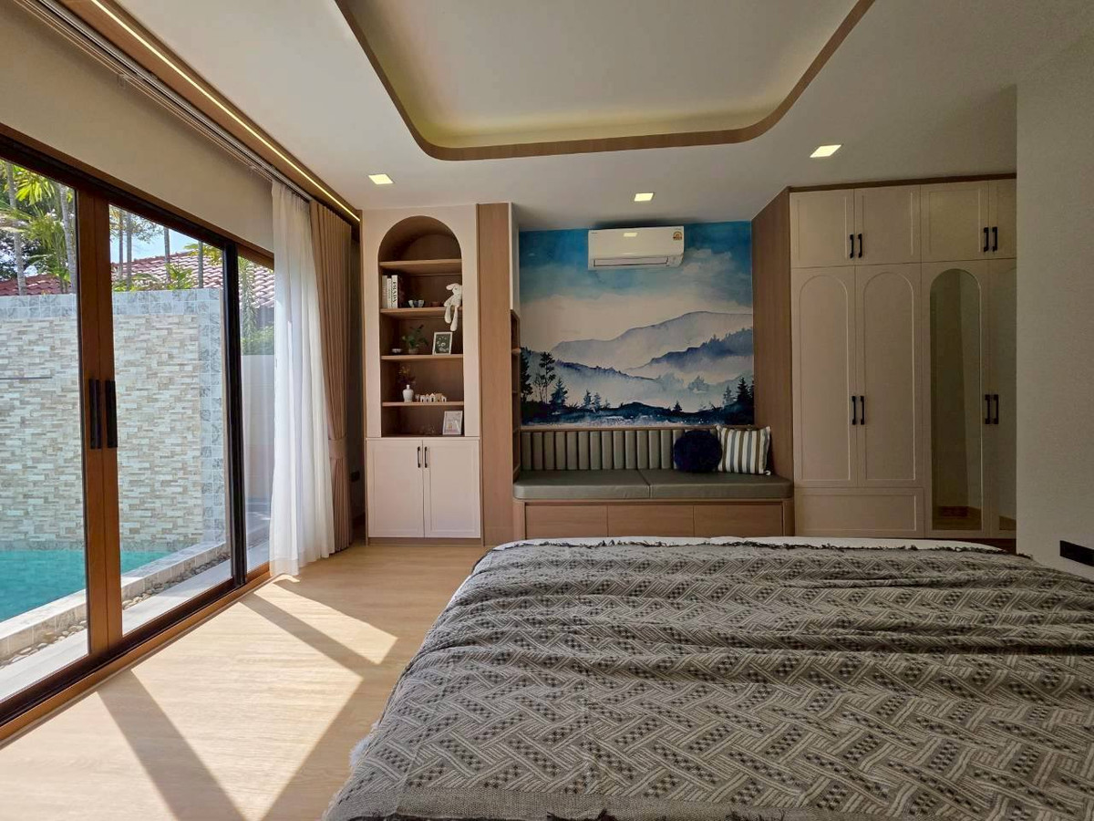 For RentHousePattaya, Bangsaen, Chonburi : 🔥 Luxury Pool Villa for Rent in Huay Yai | Balina 3 | 4 Bedrooms | Private Pool | 120,000 THB/Month 🔥