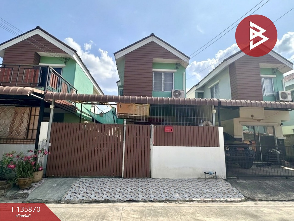 ขายบ้านพัทยา บางแสน ชลบุรี สัตหีบ : ขายบ้านเดี่ยว หมู่บ้านเอื้ออาทรบ้านบึง 2 ชลบุรี พร้อมเข้าอยู่