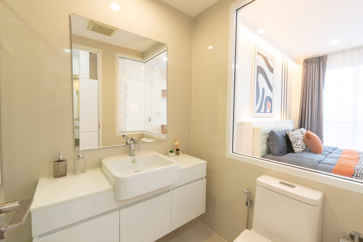 For SaleCondoRattanathibet, Sanambinna : Condo Rattanathibet - #Khae Rai || ✨Large room 30 sq m. || 🚝 Walk 300 meters to #MRT Bang Kraso ||💵 Installments only 30 baht.