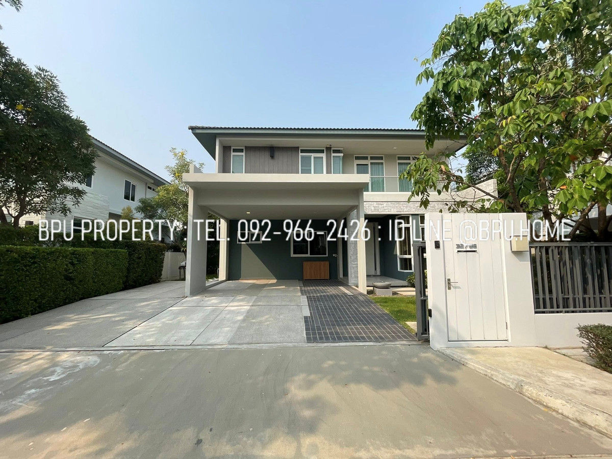 ให้เช่าบ้านลาดกระบัง สุวรรณภูมิ : ** ให้เช่าบ้านเดี่ยว 4 ห้องนอน ** มัณฑนา บางนา-วงแหวน ใกล้ เมกะ บางนา (ราม 2)