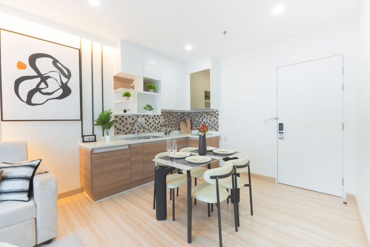 For SaleCondoRattanathibet, Sanambinna : Condo Rattanathibet - #Khae Rai || ✨Large room 30 sq m. || 🚝 Walk 300 meters to #MRT Bang Kraso ||💵 Installments only 30 baht.