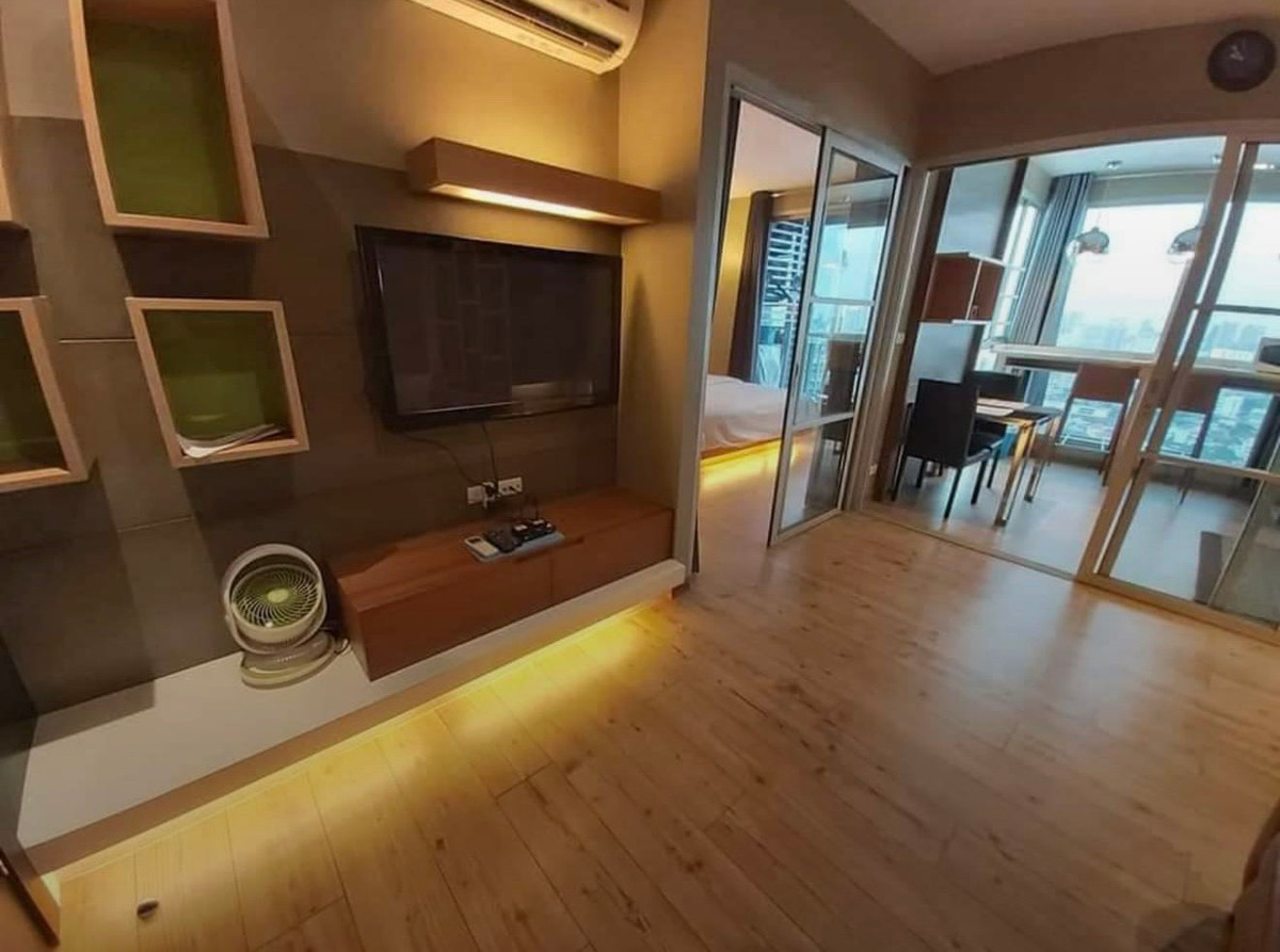 For RentCondoRatchadapisek, Huaikwang, Suttisan : Rhythm Ratchada - Huaikhwang / 1 Bedroom (FOR RENT), Rhythm Ratchada - Huai Khwang / 1 Bedroom (FOR RENT) POP040