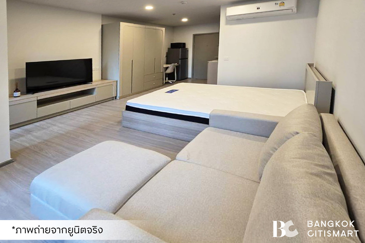 For RentCondoKhlongtoei, Kluaynamthai : 🔥 Ready to move in Aspire Sukhumvit-Rama 4 (Studio room 24 sq.m.) complete furniture + electrical appliances, ready to move in. Interested: 0889834083 (Bing)