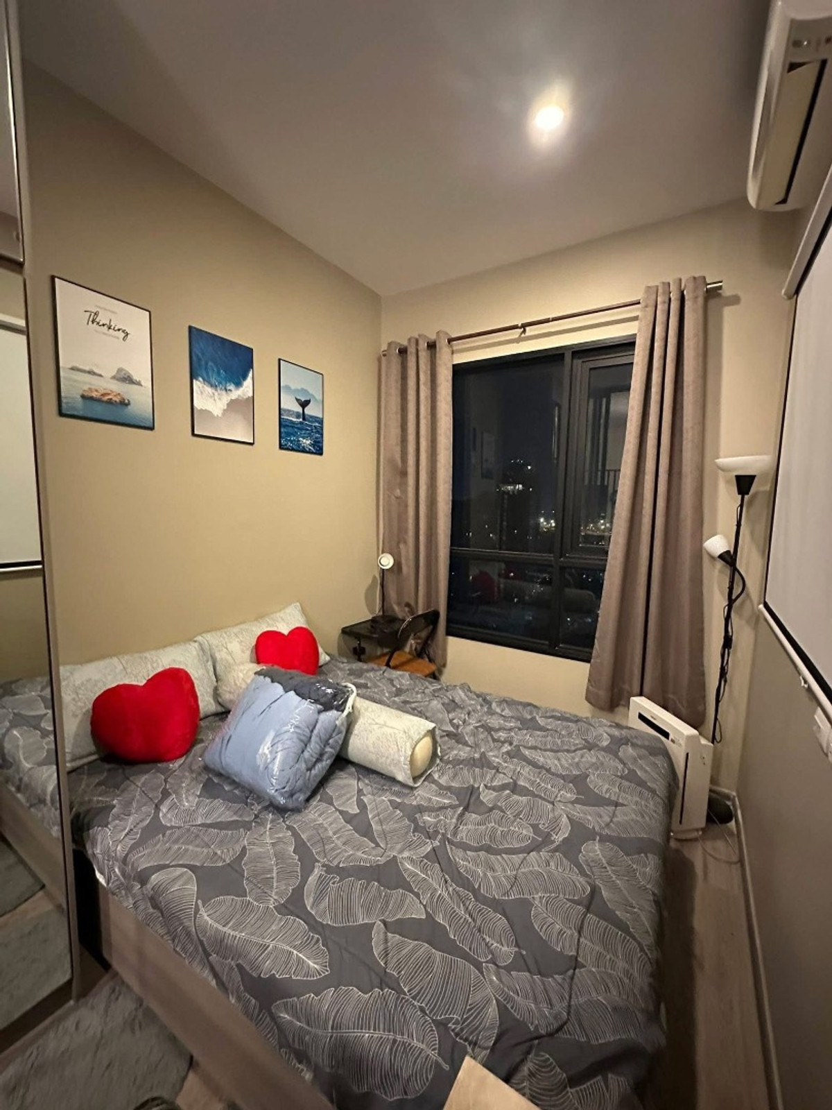 For SaleCondoOnnut, Udomsuk : 🏙️ KnightsBridge Prime Onnut | 1 Bedroom, High Floor, Chao Phraya River Curve View Price 4.70 MB 📞 065-626-5636 (Kie)