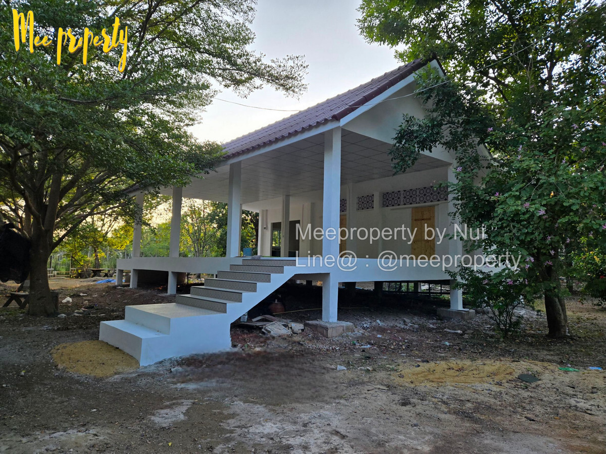 For SaleLandSamut Songkhram : Land for sale along the Amphawa River, size 6 rai 2 ngan 82 sq m, good location, quiet atmosphere. With a newly filled flat area of ​​2 rai ME-254