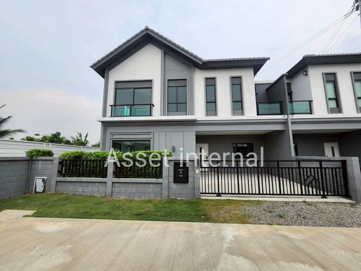 For SaleHouseNonthaburi, Bang Yai, Bangbuathong : For sale ‼️ 2-story twin house, Britania Wongwaen-Pinklao Village, Britania Wongwaen Pinklao, area 48.7 square wah, 4 bedrooms, 3 bathrooms, Plai Bang Subdistrict, Bang Kruai District, Nonthaburi Province (Soi Wat Som Kliang), new house, potential locatio