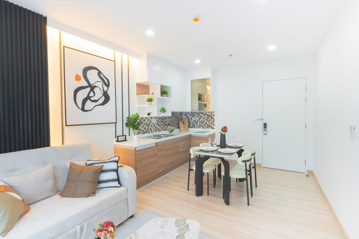 For SaleCondoRattanathibet, Sanambinna : Condo Rattanathibet - #Khae Rai || ✨Large room 30 sq m. || 🚝 Walk 300 meters to #MRT Bang Kraso ||💵 Installments only 30 baht.