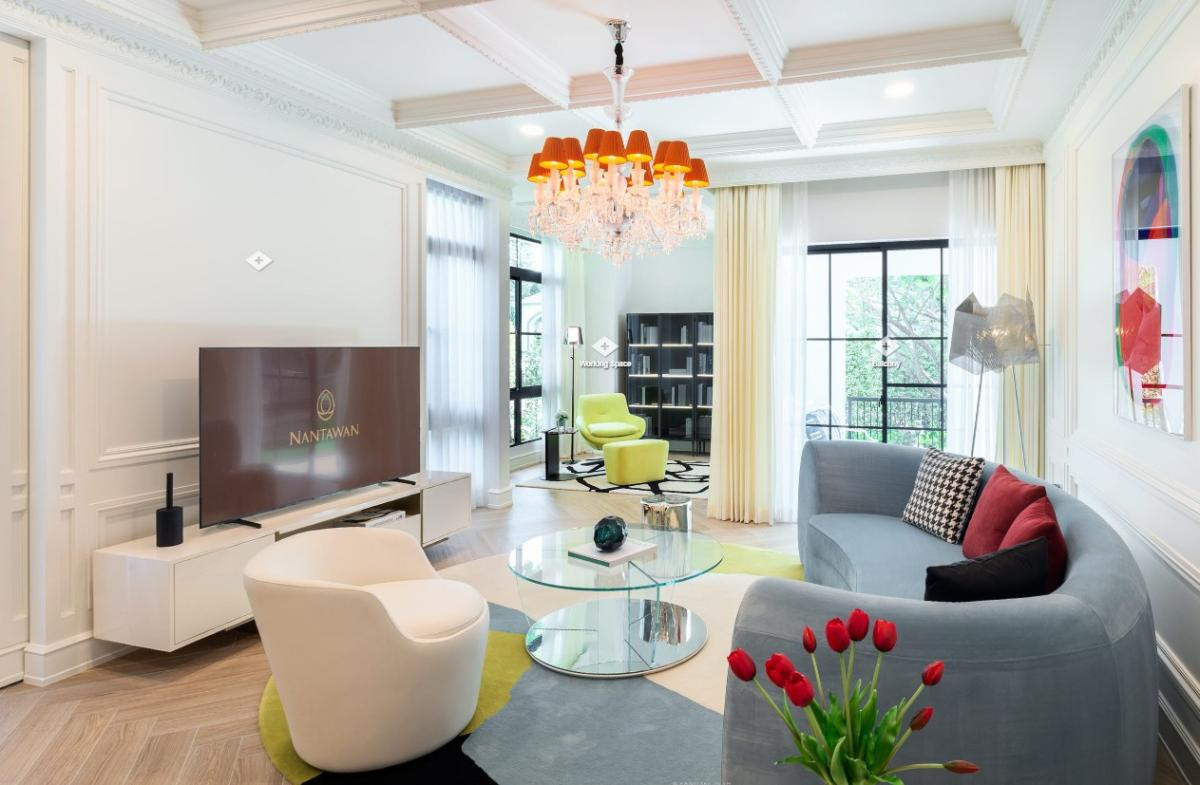 For SaleHousePattanakan, Srinakarin : 🏡 Nantawan Rama 9 – New Krungthep Kreetha | LE COMTE Type Special Transfer Unit Price 36.5 MB 📞 065-626-5636 (Kie)