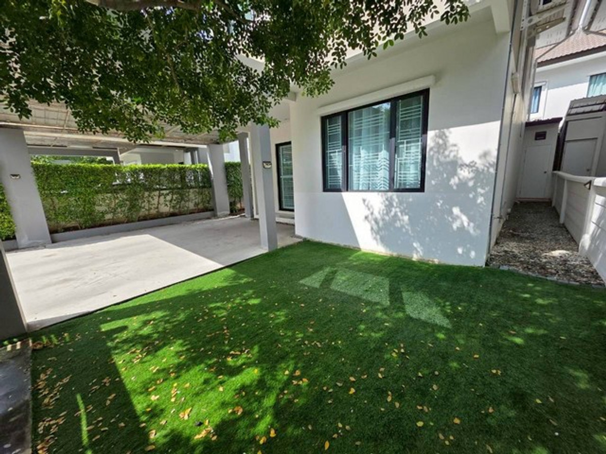 For RentHouseBangna, Bearing, Lasalle : HR3323 Single house for rent, decorated in modern style, Areeya Como Village, Bangna, new condition, beautifully decorated, premium level.