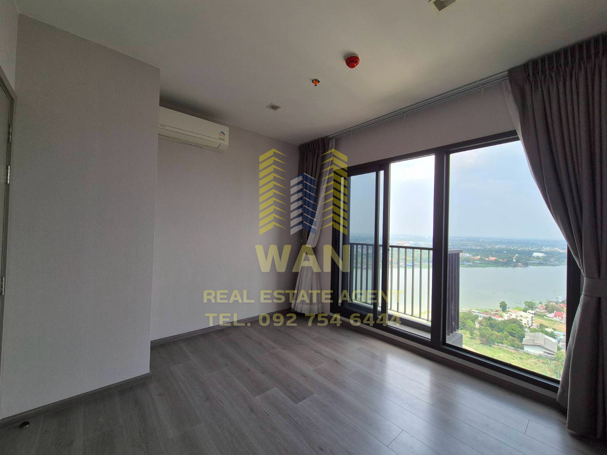 For SaleCondoRattanathibet, Sanambinna : ‼️Condo for sale Politan aqua, corner room, 33rd floor, Chao Phraya River view.