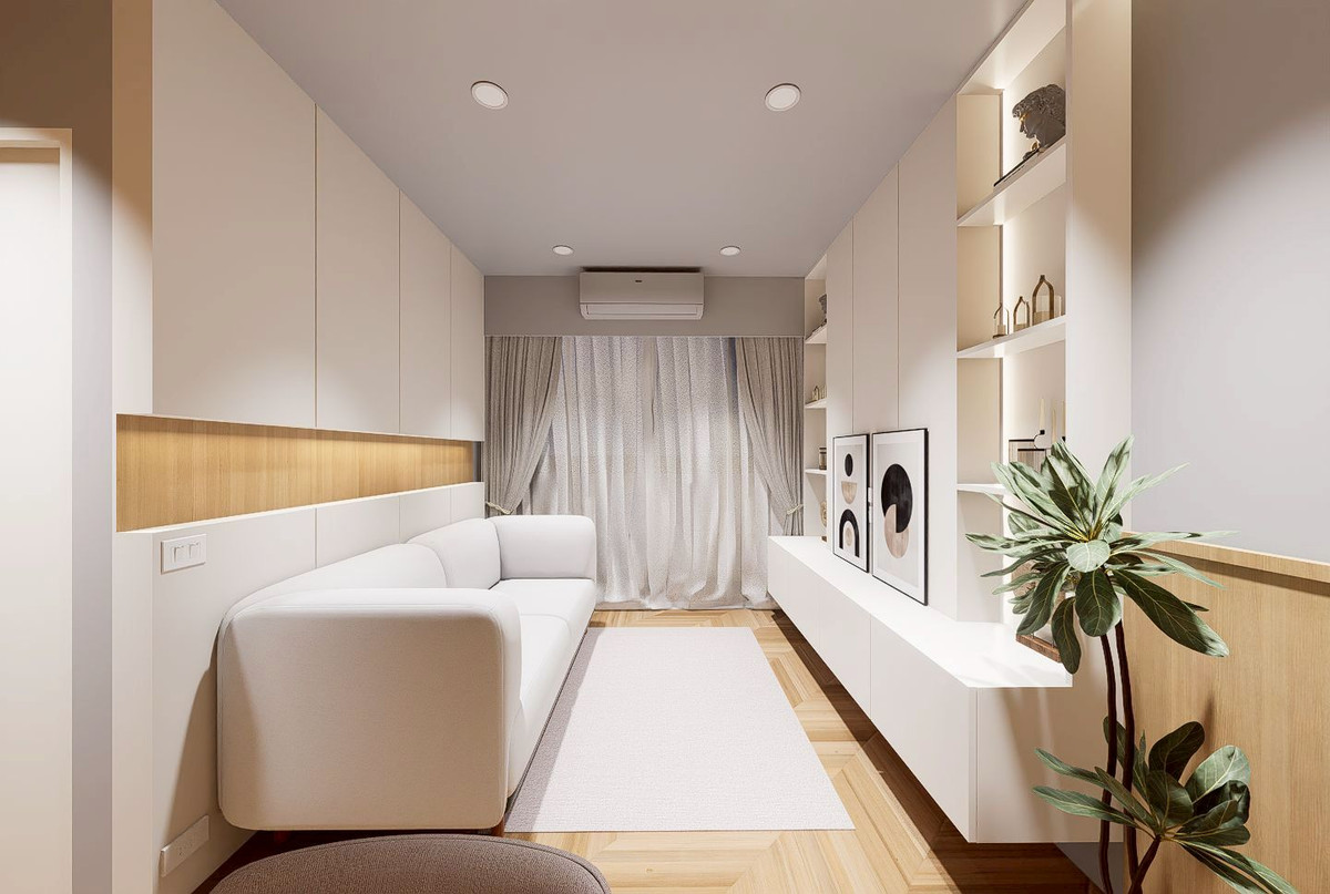 For SaleCondoPattanakan, Srinakarin : Introducing a new model, size 67 sq m, close to the BTS only 150 meters, 2 bedroom, 1 bathroom condo.