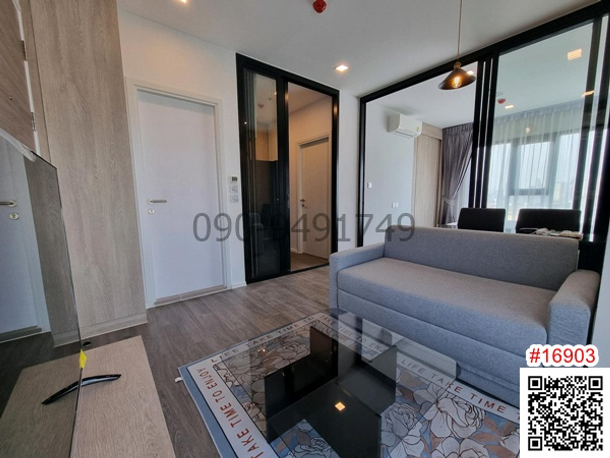 For RentCondoOnnut, Udomsuk : Condo for rent Modiz Sukhumvit 50, 2 bedrooms, 10th floor, near BTS On Nut.
