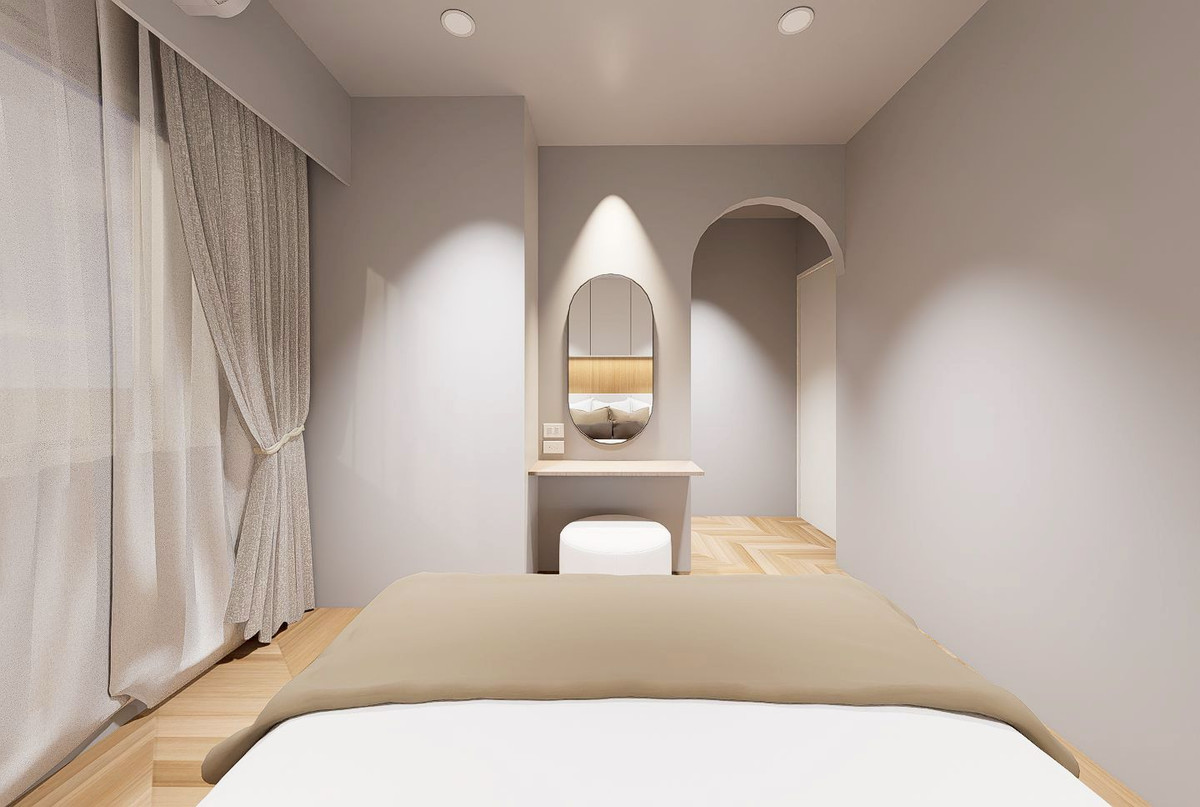 For SaleCondoPattanakan, Srinakarin : Introducing a new model, size 67 sq m, close to the BTS only 150 meters, 2 bedroom, 1 bathroom condo.