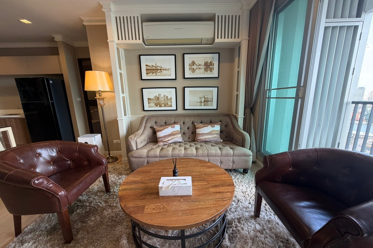 CondoSathorn, Narathiwat : 🔥 For Sale - Rent !! Rhythm Sathorn, 2 bedroom, 2 bathroom, River view, high floor 26++, North Facing!!🔥Code C20260300025 furnished, ready to move in, Special Deal!!📣📣