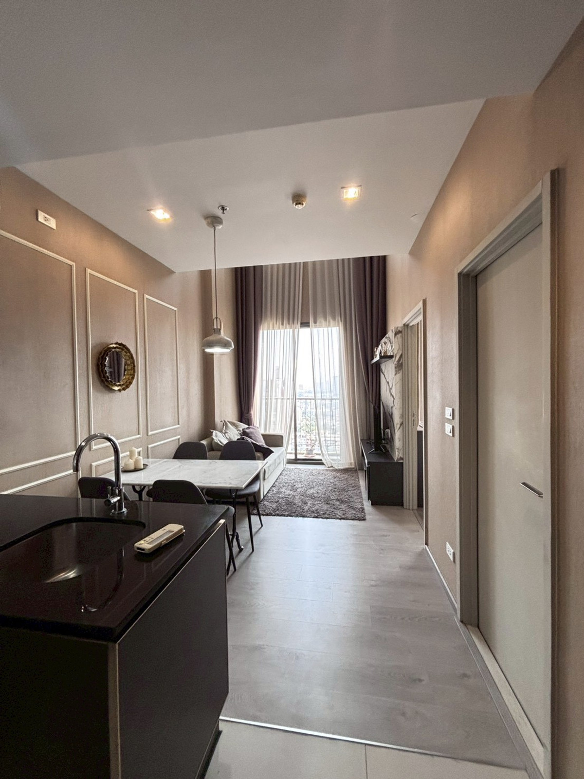 For RentCondoWongwianyai, Charoennakor : For Rent Condo Nye by Sansiri fully furnished (S15-33000)