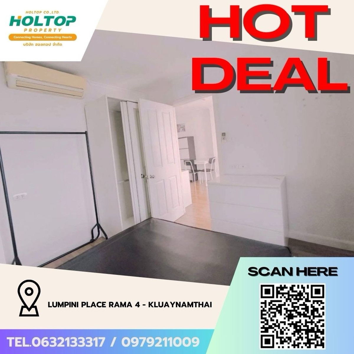 For RentCondoKhlongtoei, Kluaynamthai : #Z5044💥 180369 🔥Condo for rent Lumpini Place Rama 4 - Kluaynamthai