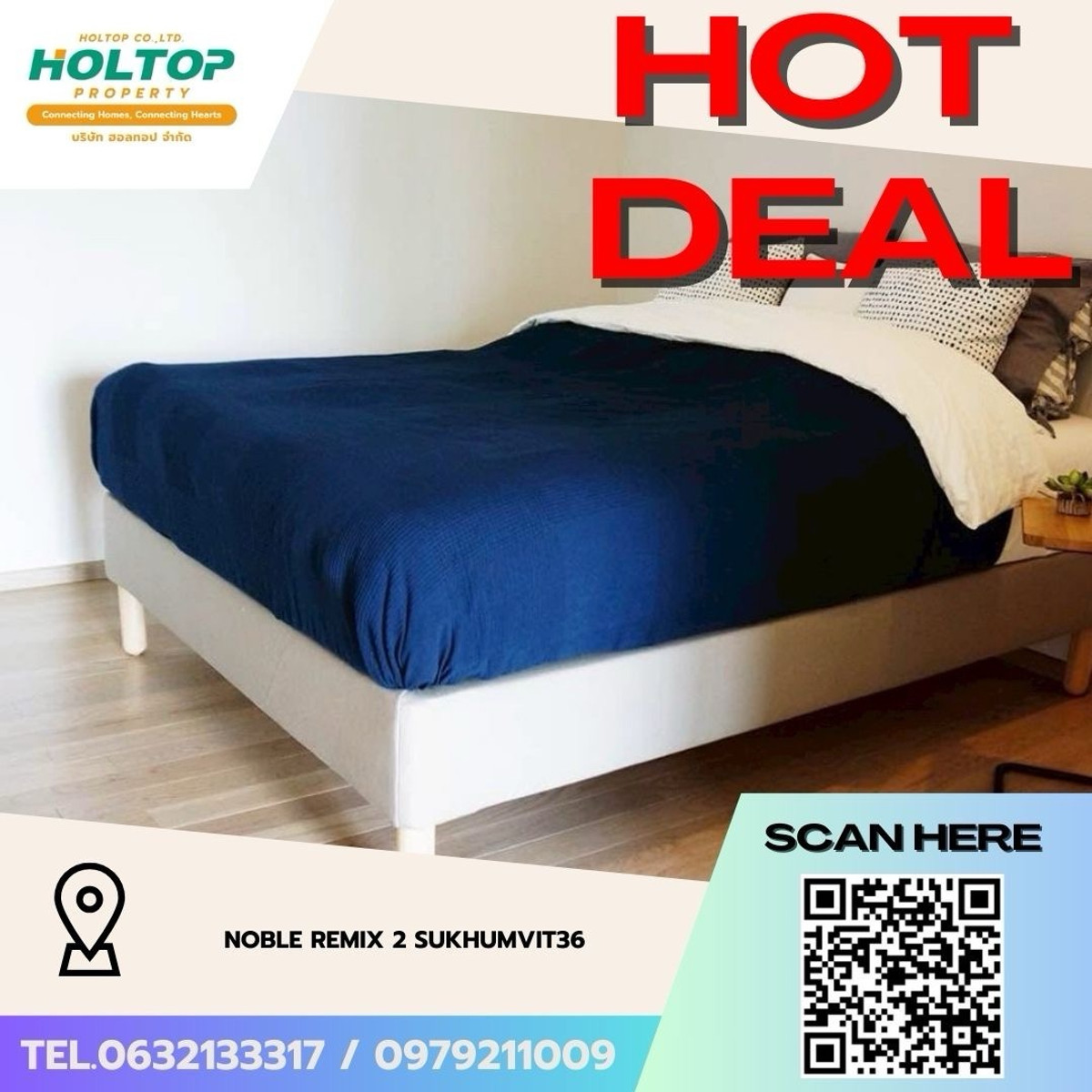 For RentCondoSukhumvit, Asoke, Thonglor : #Z5055💥 180369🔥Condo for rent Noble Remix 2 Sukhumvit36 (original code S3331)