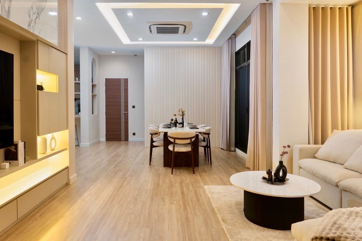 For RentHouseOnnut, Udomsuk : House with Land The Gentry Sukhumvit 101 / 3 bedrooms (for rent), House with Land The Gentry Sukhumvit 101 / 3 Bedrooms (FOR RENT) GNG004