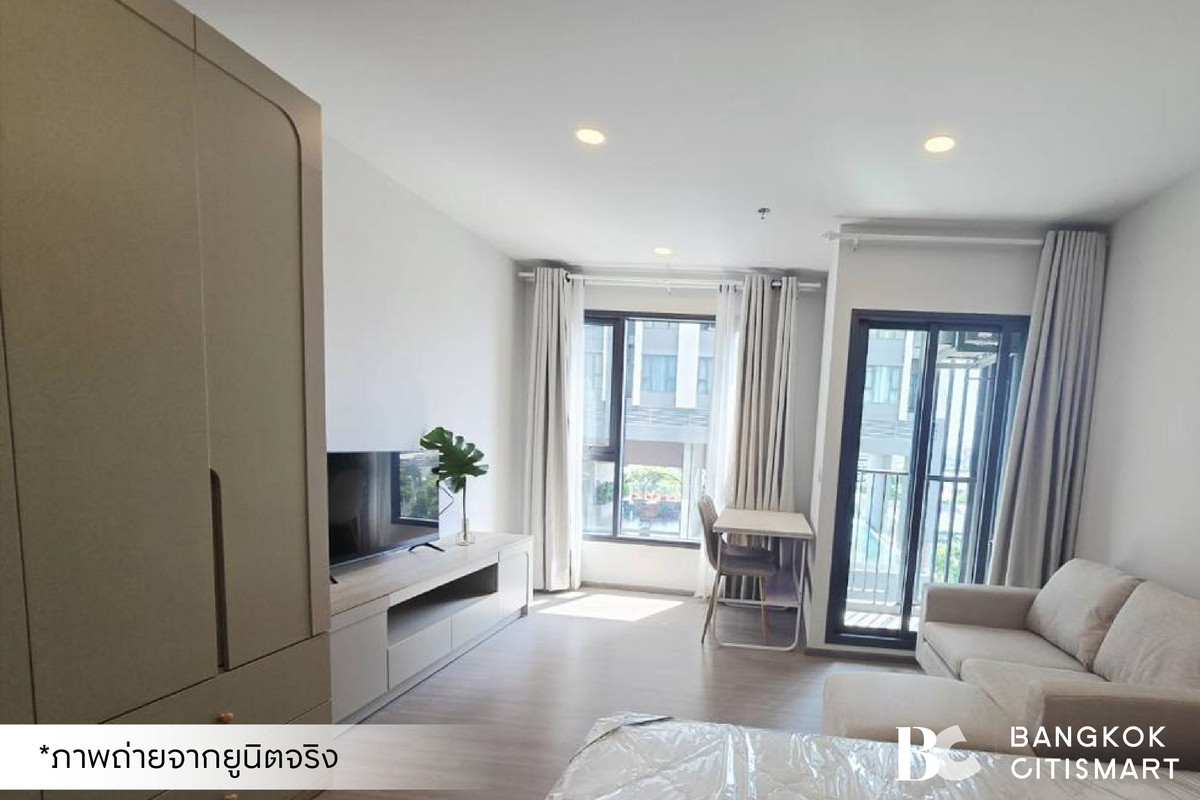 For RentCondoKhlongtoei, Kluaynamthai : 🔥 Ready to move in Aspire Sukhumvit-Rama 4 (Studio room 26.5 sq.m.) complete furniture + electrical appliances, ready to move in. Interested: 0889834083 (Bing)