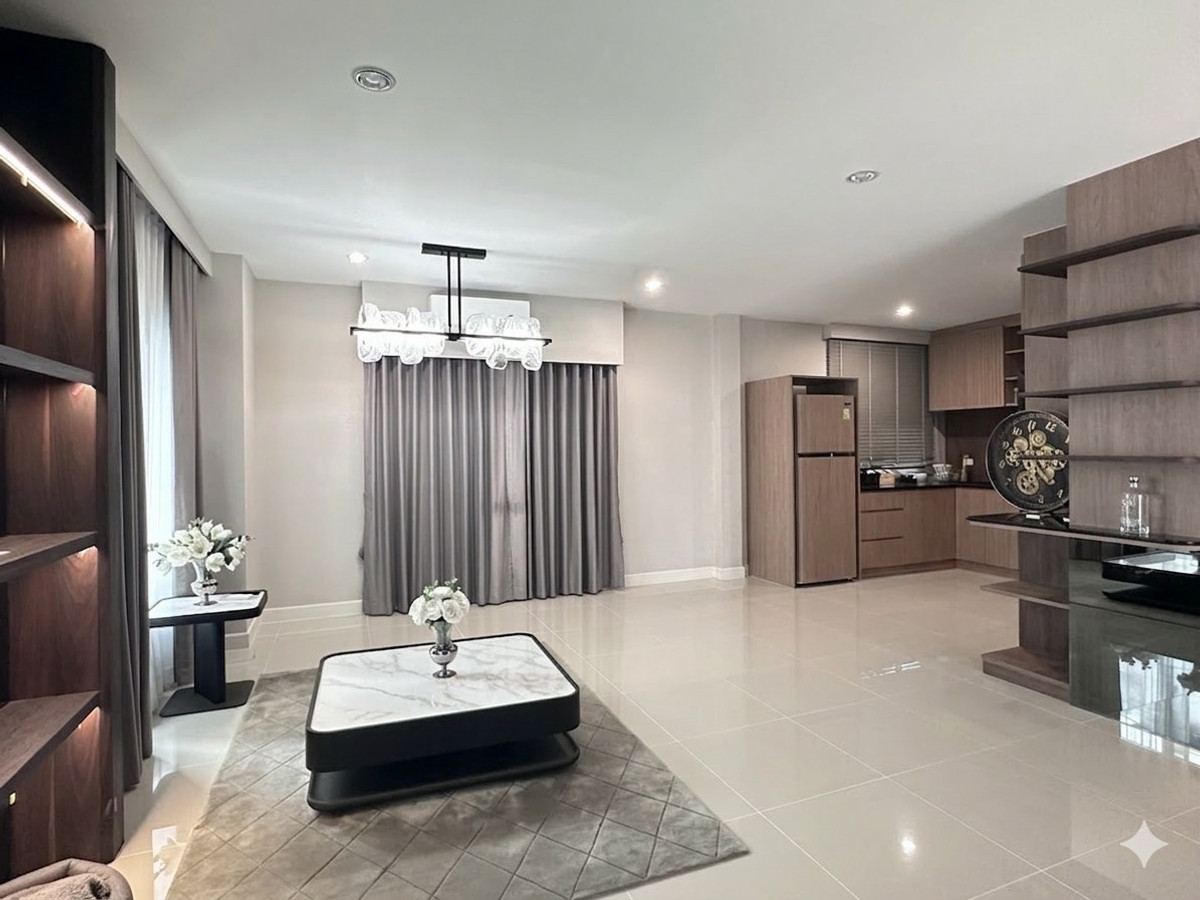 ขายเกษตร นวมินทร์ ลาดปลาเค้า : บ้านแฝด ทำเลเลียบด่วนรามอินทราฯ ซอย โยธินพัฒนา เซ็นทรัลอีส วิลล์ ประดิษฐ์มนูธรรม บ้านใหม่ fullyfurnished  