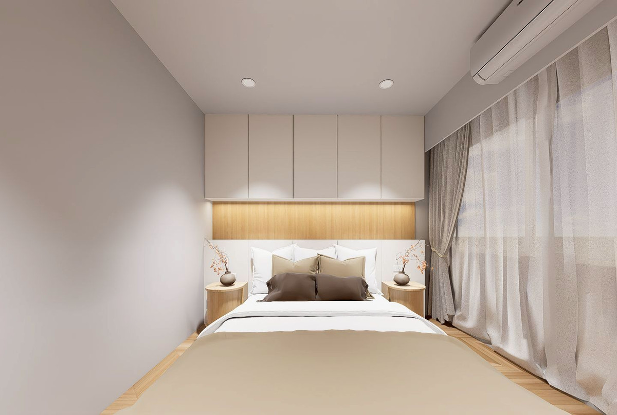 For SaleCondoPattanakan, Srinakarin : Introducing a new model, size 67 sq m, close to the BTS only 150 meters, 2 bedroom, 1 bathroom condo.