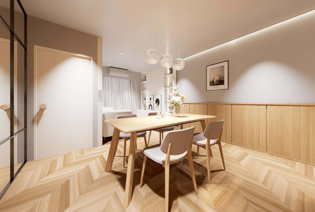 For SaleCondoPattanakan, Srinakarin : Introducing a new model, size 67 sq m, close to the BTS only 150 meters, 2 bedroom, 1 bathroom condo.