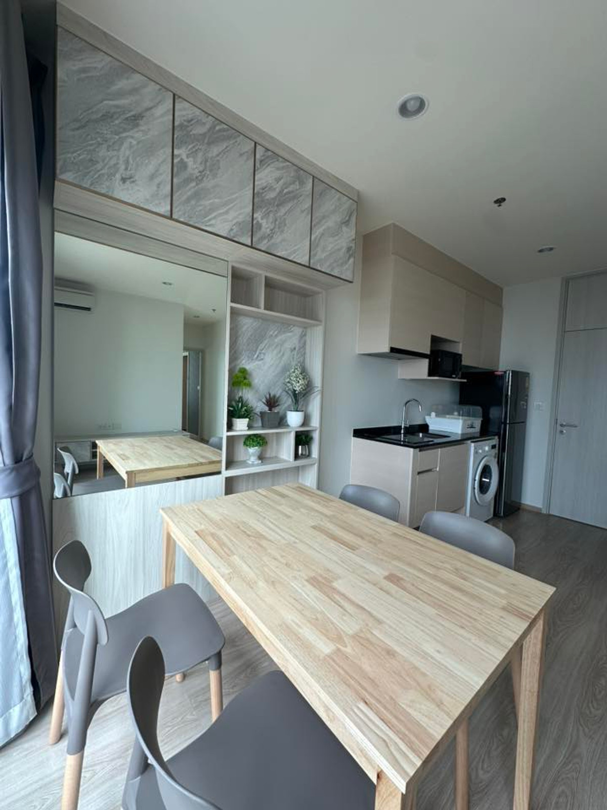 For RentCondoRatchadapisek, Huaikwang, Suttisan : [PB1290]🚩Condo for rent Noble Revolve Ratchada (Noble Revolve Ratchada) #Condo near MRT Thailand Cultural Center. #Condo near MRT Rama 9