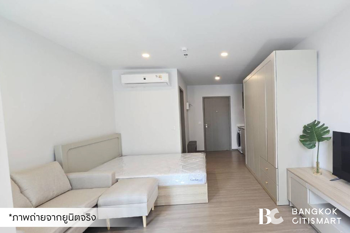 For RentCondoKhlongtoei, Kluaynamthai : 🔥 Ready to move in Aspire Sukhumvit-Rama 4 (Studio room 26.5 sq.m.) complete furniture + electrical appliances, ready to move in. Interested: 0889834083 (Bing)