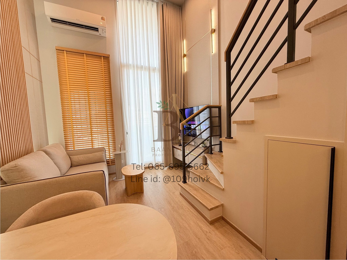 For RentCondoSiam Paragon ,Chulalongkorn,Samyan : Duplex Condo for Rent | Culture Chula | Walk to Silom/Sala Daeng