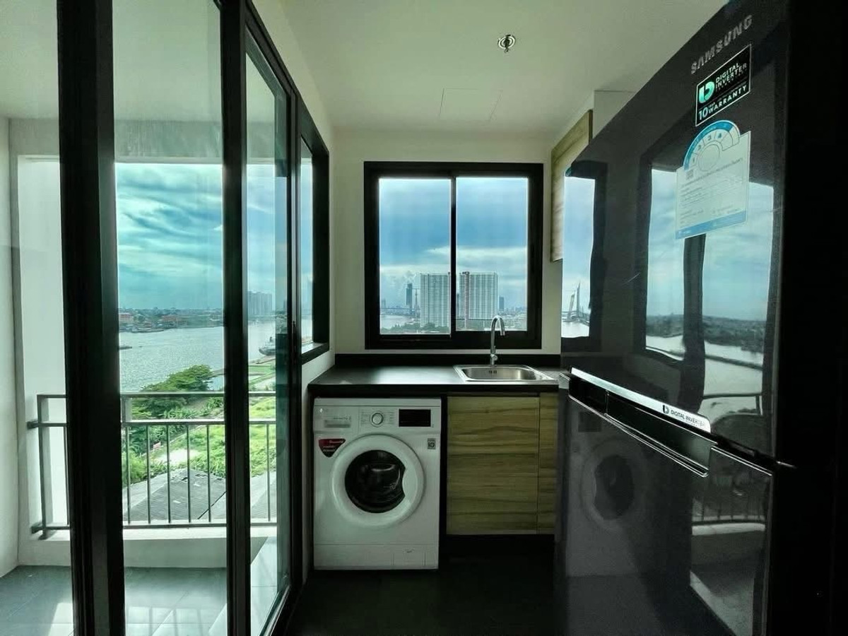 ให้เช่าคอนโดพระราม 3 สาธุประดิษฐ์ : #R9647 🎉 180369 ให้เช่าคอนโด U Delight Residence Riverfront Rama 3