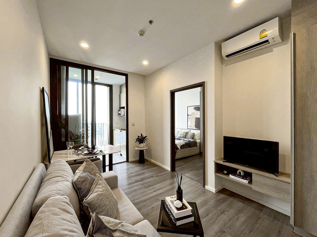 For SaleCondoSukhumvit, Asoke, Thonglor : LTH14711 – Condo for sale at a good price! Condo for Sale | Whizdom Essence Sukhumvit | 35 sqm | 1 Bedroom 1 Bathroom | Luxury Smart Living High Floor City View Best Value | Near BTS Punnawithi | 5.79 MB | Condo for sale Whizdom Essence Sukhumvit 101 size