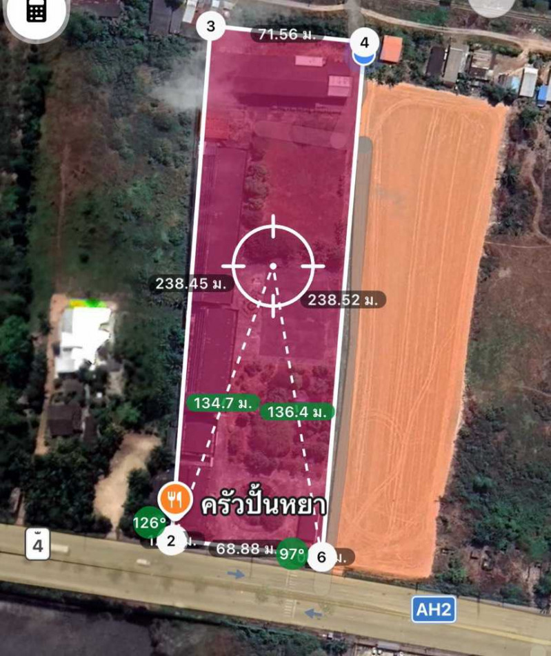 ขายที่ดินหาดใหญ่ สงขลา : ขาย ที่ดิน ติดถนนสายเอเชีย ทำเลทอง 10 ไร่ 2 งาน 78 ตรว ใกล้ตัวเมือง Hat Yai