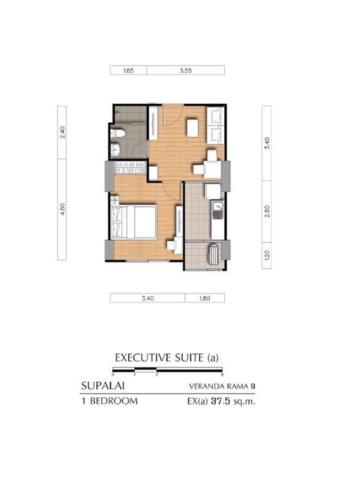 ให้เช่าคอนโดพระราม 9 เพชรบุรีตัดใหม่ RCA : 🩵RENT !! ศุภาลัย เวอเรนด้าพระราม 9 ชั้น 29 ตึก B ทิศเหนือ วิวโล่งไม่มีตึกบัง 💕ห้องใหม่ ✨
