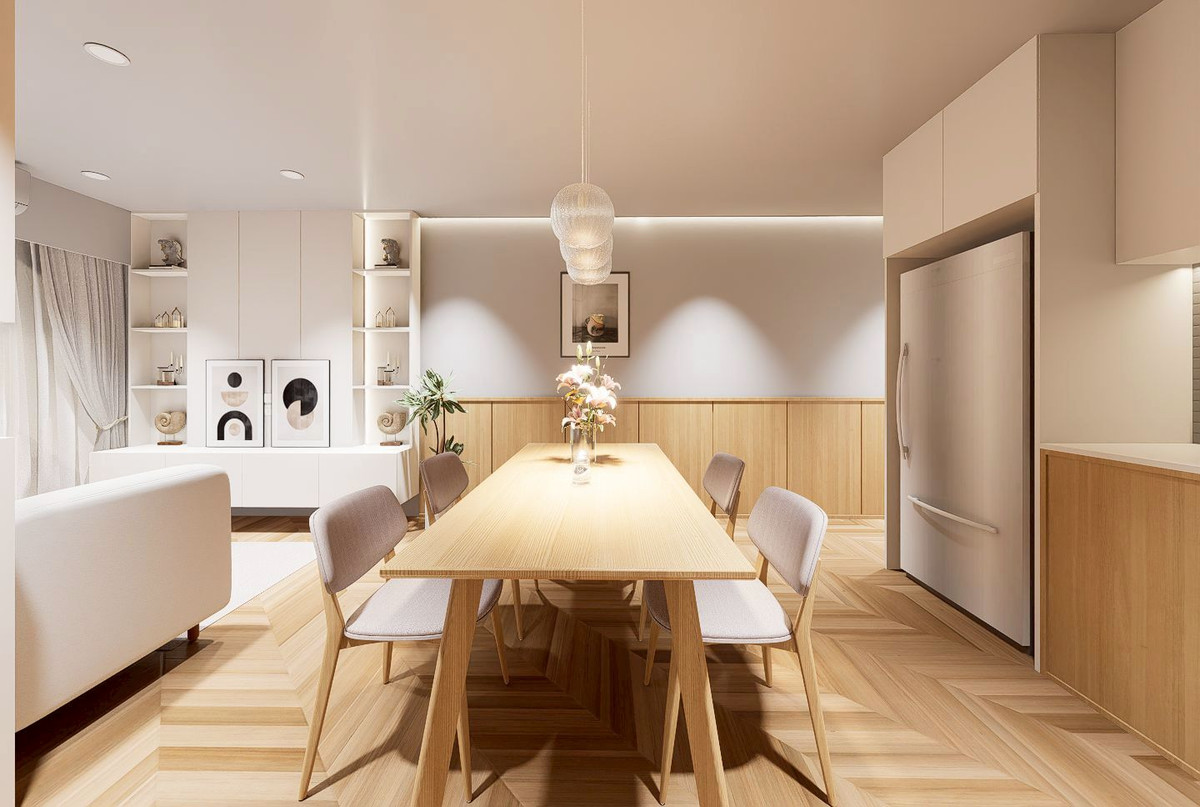 For SaleCondoPattanakan, Srinakarin : Introducing a new model, size 67 sq m, close to the BTS only 150 meters, 2 bedroom, 1 bathroom condo.