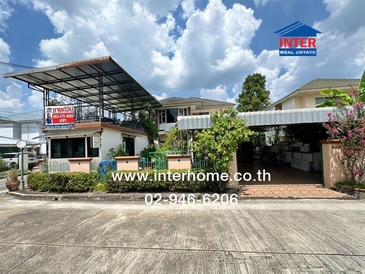 For SaleHousePinklao, Charansanitwong : 2-story detached house, 115.5 sq m, Supalai Orchid Park 2 Village, Soi Bang Waek 81 (Soi Kattaleeya 3/3), Kanchanaphisek Road. Charansanitwong Road, Bang Waek Road, Phasi Charoen District, Bangkok