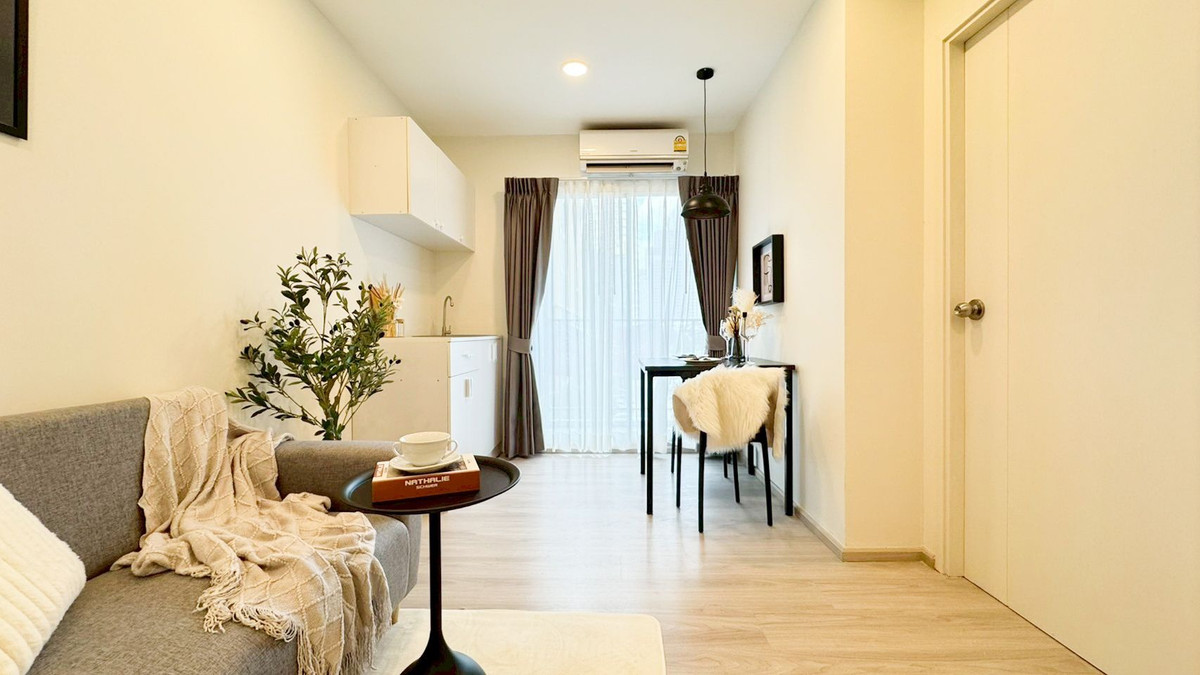 ขายคอนโดรามคำแหง หัวหมาก : K-6809 ห้องสวย ตกแต่งใหม่ 🔥🔥 ขายด่วน ! พลัมคอนโด รามคำแหง 60 อินเตอร์เชนจ์ พร้อมอยู่