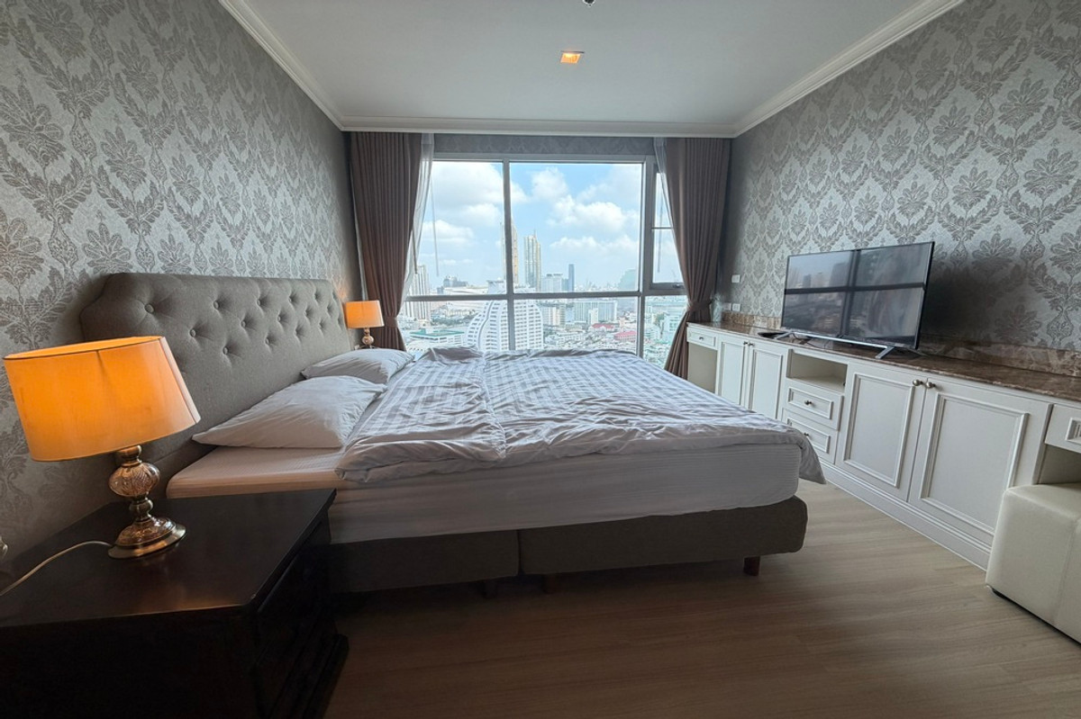 CondoSathorn, Narathiwat : 🔥 For Sale - Rent !! Rhythm Sathorn, 2 bedroom, 2 bathroom, River view, high floor 26++, North Facing!!🔥Code C20260300025 furnished, ready to move in, Special Deal!!📣📣