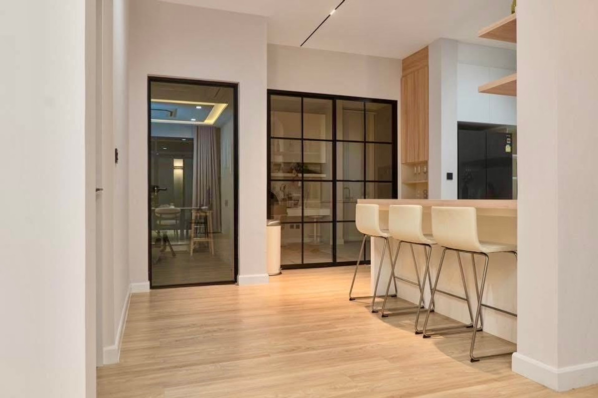 For RentHouseOnnut, Udomsuk : House with Land The Gentry Sukhumvit 101 / 3 bedrooms (for rent), House with Land The Gentry Sukhumvit 101 / 3 Bedrooms (FOR RENT) GNG004