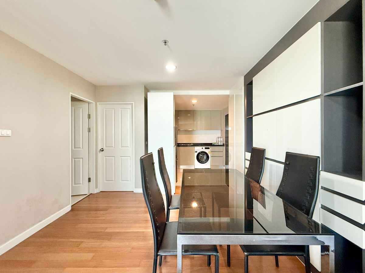 For RentCondoRama9, Petchburi, RCA : Cheap for rent 📌 Belle Grand rama 9, size 58 sq m, 2 bedrooms, 1 bathroom, 27,000 baht, beautiful room, high floor, Call 092-2462653 Donut