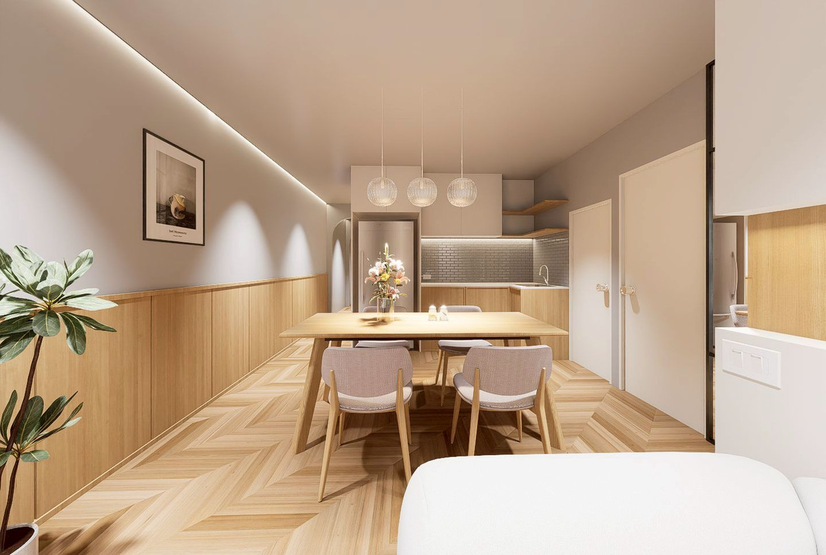 For SaleCondoPattanakan, Srinakarin : Introducing a new model, size 67 sq m, close to the BTS only 150 meters, 2 bedroom, 1 bathroom condo.