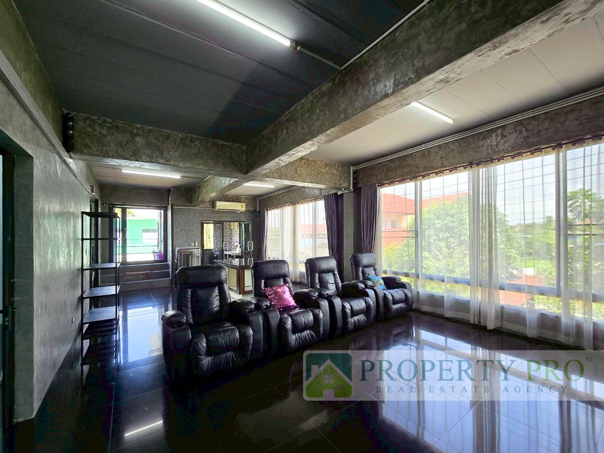 ให้เช่าบ้านปทุมธานี รังสิต ธรรมศาสตร์ : ให้เช่า บ้าน รังสิต คลองหลวง บ้านเดี่ยว 3 ชั้น 5 ห้องนอน ขนาด 100 ตรว 471 ตรม รีโนเวทใหม่ Loft Style เฟอร์นิเตอร์ครบ ใกล้ มหาวิทยาลัยธรรมศาสตร์ มหาลัยกรุงเทพ ฟิวเจอร์พาร์ครังสิต ตลาดไท : EL26R-006