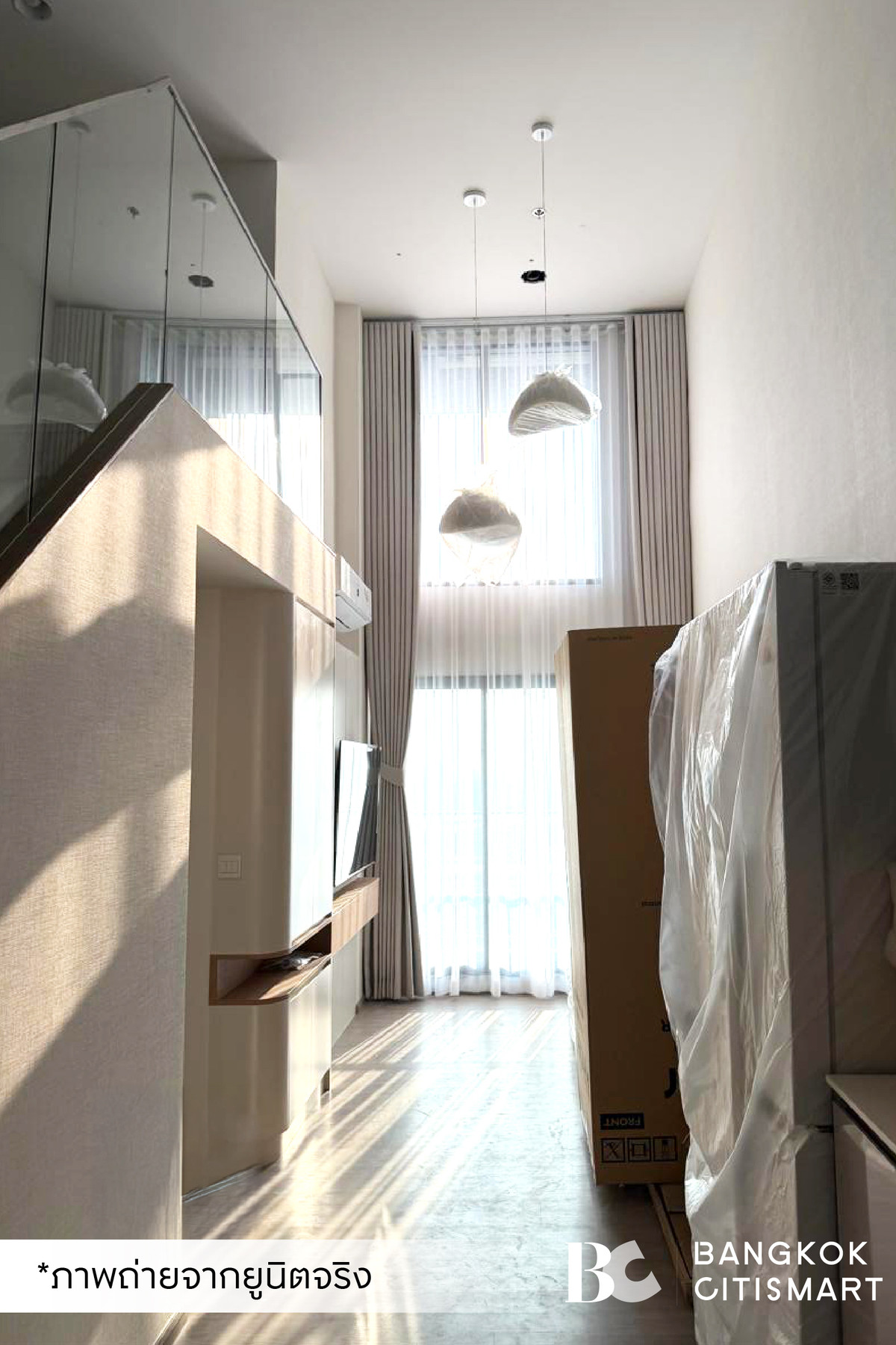 For RentCondoKhlongtoei, Kluaynamthai : 🔥 Ready to move in Aspire Sukhumvit-Rama 4 (Vertiplex 2 bedrooms 53.78 sq.m.) complete furniture + electrical appliances, ready to move in. Interested: 0889834083 (Bing)