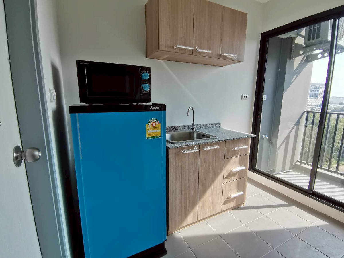 ให้เช่าคอนโดแจ้งวัฒนะ เมืองทอง : เช่าคอนโด Midtown แจ้งวัฒนะ ห้องสวยพร้อมอยู่  เฟอร์ครบ ใกล้รถไฟฟ้า Line @bzproperty