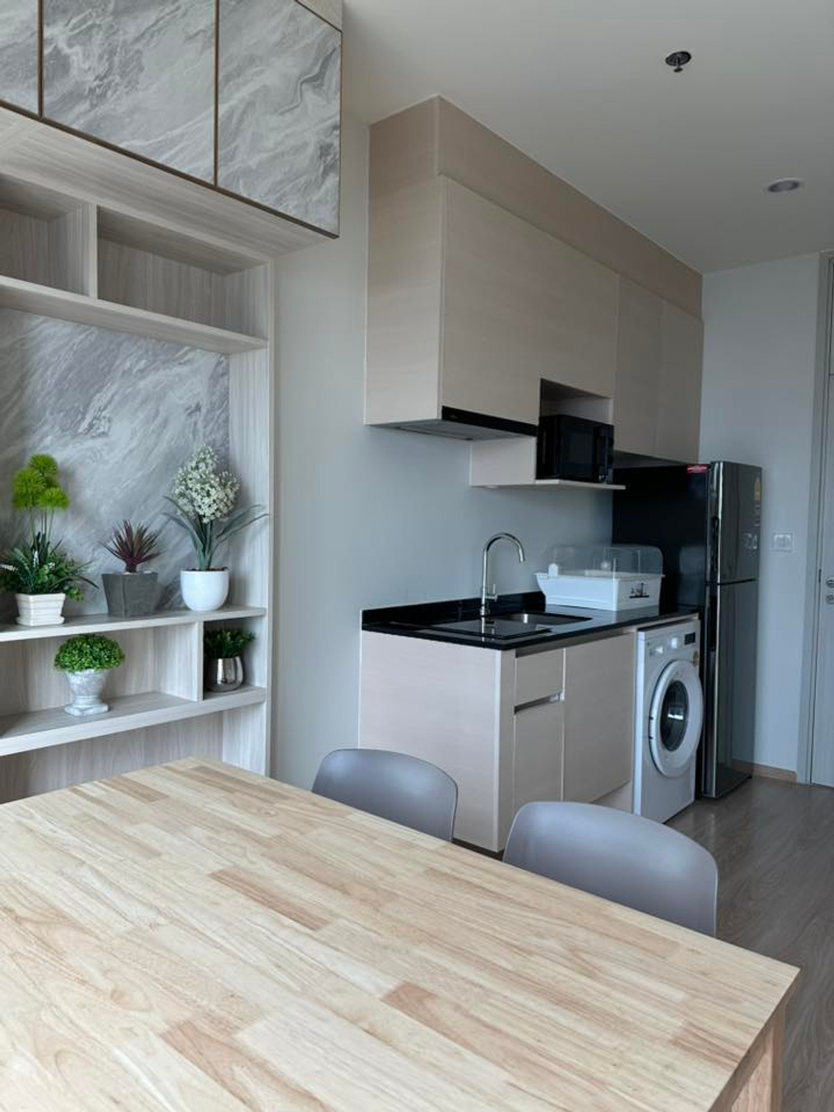 For RentCondoRatchadapisek, Huaikwang, Suttisan : [PB1290]🚩Condo for rent Noble Revolve Ratchada (Noble Revolve Ratchada) #Condo near MRT Thailand Cultural Center. #Condo near MRT Rama 9