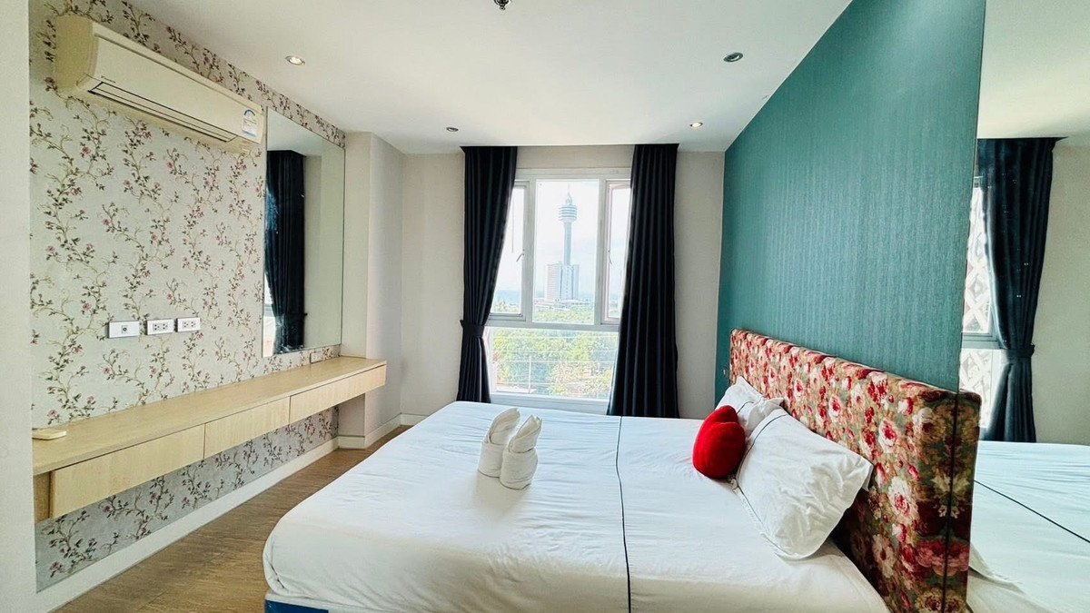 ให้เช่าคอนโดพัทยา บางแสน ชลบุรี สัตหีบ : Grande Caribbean Condo Resort Pattaya/ 1 Bedroom (FOR RENT), แกรนด์ คาริบเบียน คอนโด รีสอร์ท พัทยา  / 1 ห้องนอน (เช่า) AM092 