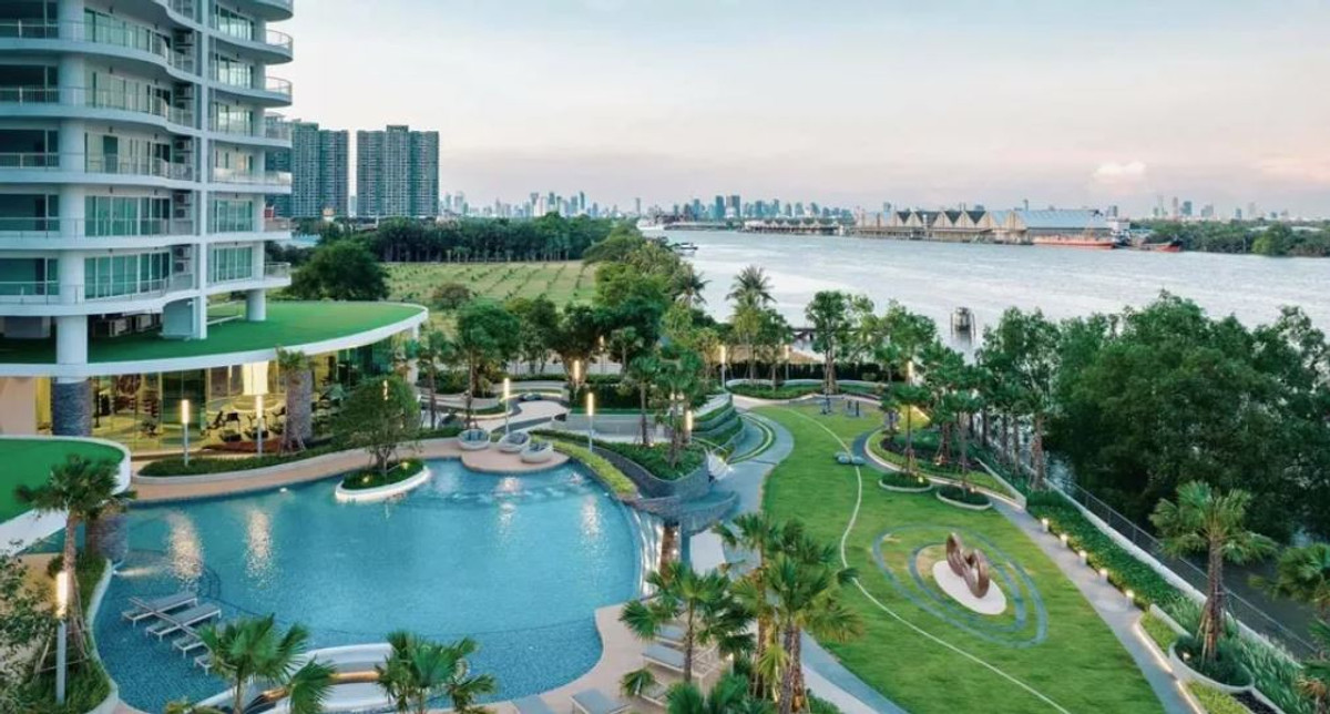 For SaleCondoRama3 (Riverside),Satupadit : 🔥Condo for Sale in Bangkok , Supalai Riva Grande near sathorn , 15.5 MB. 3 Bedroom 📊Below Market Price!