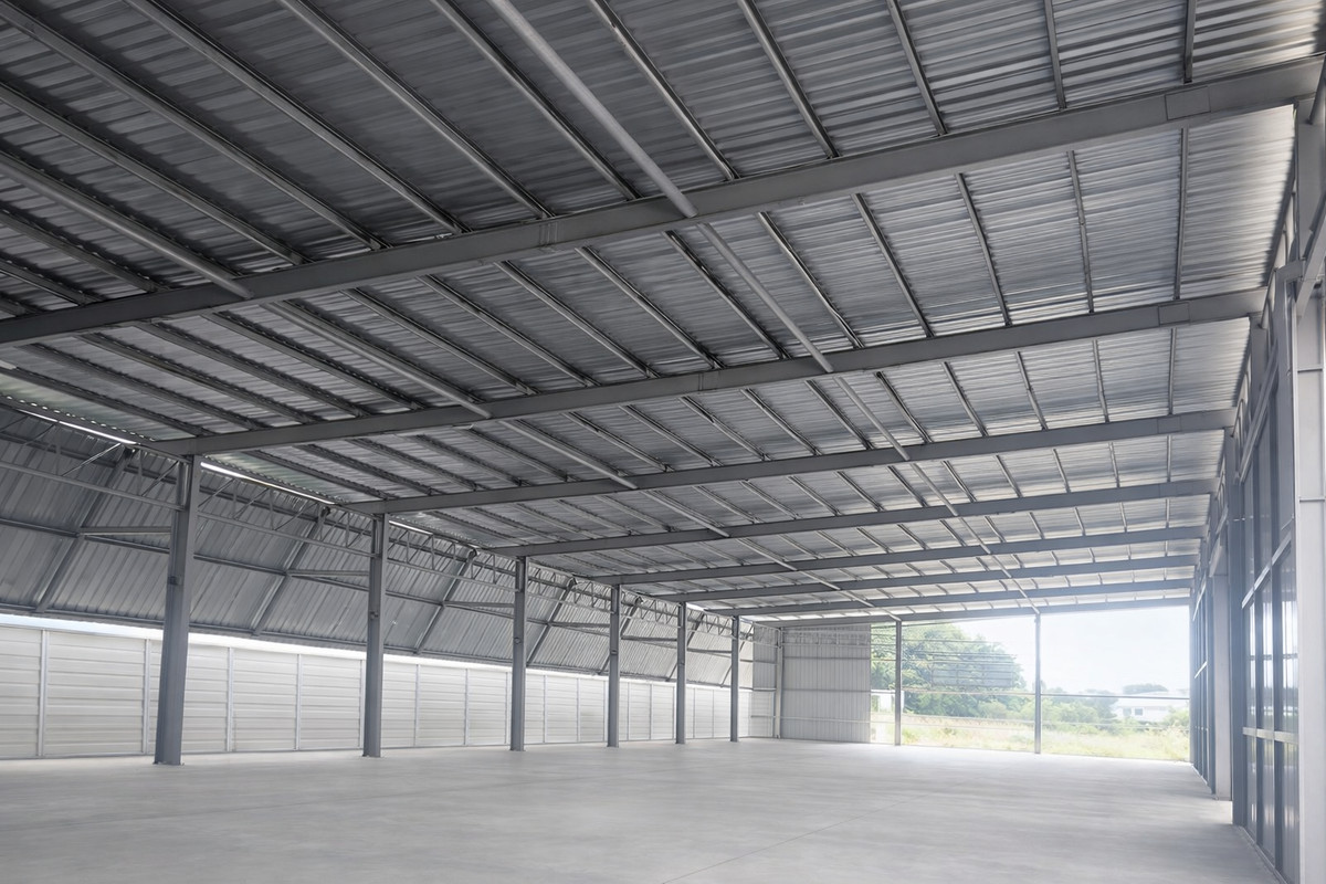 For RentWarehouseRathburana, Suksawat : Promotion🔥 New warehouse on Suksawat Road, size 855 sq m, land area 1 rai, wide yard📍 industrial purple area 📍 near the industrial ring