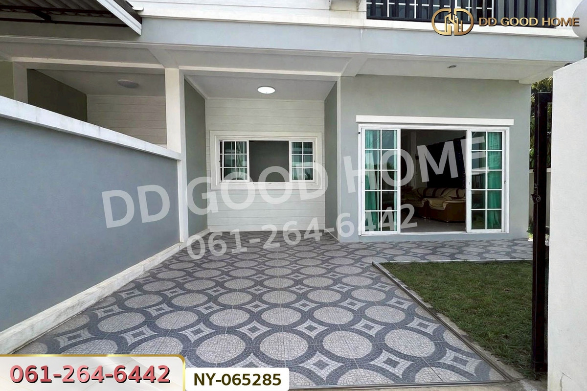 For SalePattaya, Bangsaen, Chonburi : NY-065285 Twin House, Country Village 7, Sriracha, Chonburi, near Asia Marine Technology College